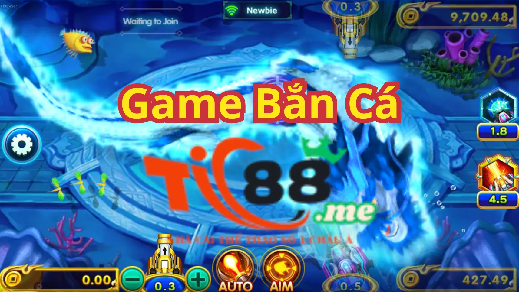 Tổng quan về game bắn cá Tic88