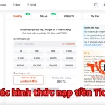 Các hình thức nạp tiền tại nhà cái Tic88