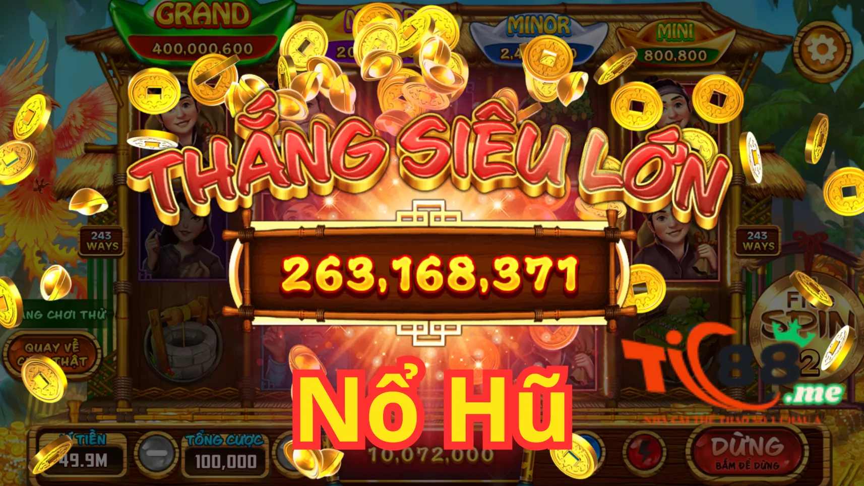 Tổng quan về game nổ hũ Tic88