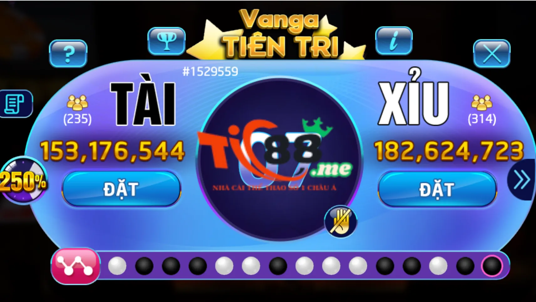 Tổng quan về game tài xỉu Tic88