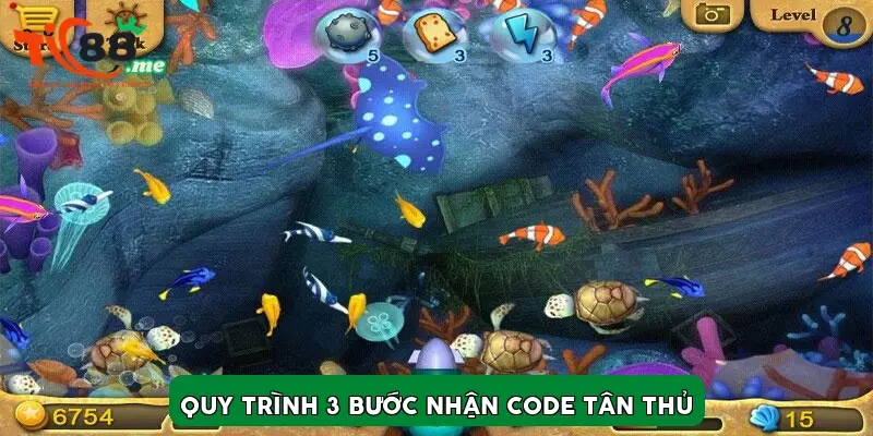 Quy trình 3 bước nhận code tân thủ